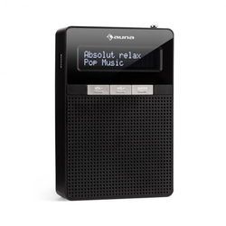 Auna DigiPlug DAB, internet radio za u utičnicu, DAB+, FM/PLL, BT, LCD zaslon, crni