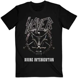 Slayer Majica Divine Intervention 2014 Dates Unisex Black S