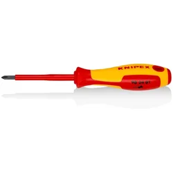 KNIPEX Odvijač krstasti 1000V VDE PH1 98 24 01 crveno-žuti