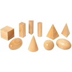 Geometrijska telesa natur-montessori