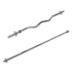 Gorilla Sports Duga ravna 170 cm + EZ šipka 120 cm sa maticama ( 100703-00004-0001 )