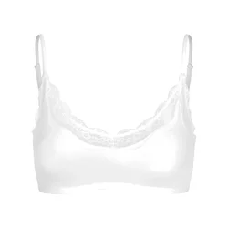 cfab Nedrček Lace Bralette bela
