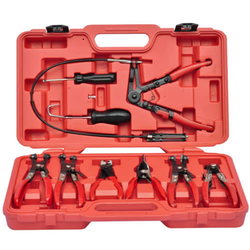 Set klešč za objemke, 7 delni