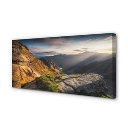tulup.si Slika na platnu Mountain sunrise 100x50 cm