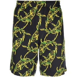 Msgm Muški šorc 3240MB06A227057-99, Crno-Žuti