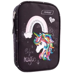 Target Puna pernica za devojčice Rainbow Unicorn, Crna