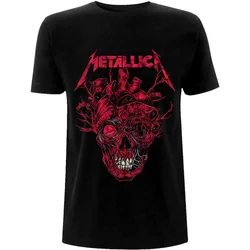 Metallica Majica Heart Skull Black S