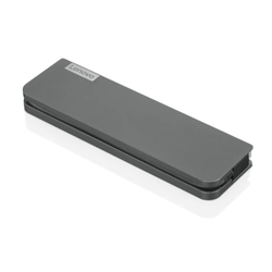 Priklopna postaja USB-C => Lenovo Mini Dock EU 2xUSB3.0 USB-C HDMI 4K@30Hz ETH LAN RJ45 PD, odprta embalaža (40AU0065EU)