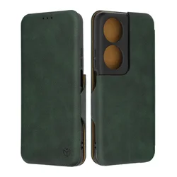 Techsuit Safe Wallet Plus preklopna futrola za Honor X7b– tamno zelena