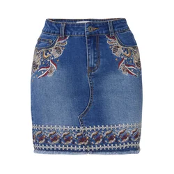 KOROSHI Krilo moder denim/zlata/bela