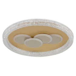 Globo 48476-40R - LED plafonsko svetlo LORAINE LED/40W/230V O 49,5 cm zlatno