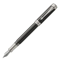 PERO NAL. PARKER DUOFOLD BLACK CHEVRON