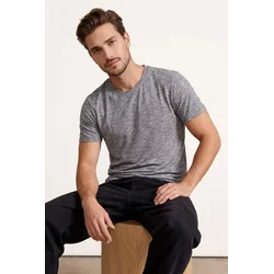 Trendyol Muška majica Tmnss26Ts00006, Tamnoplava