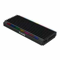 TooQ TOOQ Shinobi SSD M.2 NVME PCI-E USB 3.1 Gen2 Type C External Box Black, (21716536)