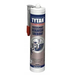 TESNILNA MASA ZA STREHE 310 ML TITAN SREBRNA