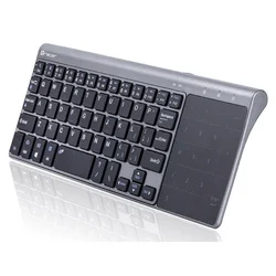 TRACER Bezicna multimedijalna tastatura sa touchpad -om low profile keys crna siva RF 2,4 Ghz