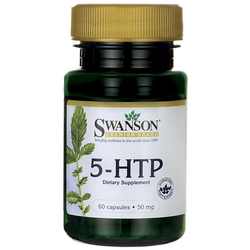 5-HTP 50mg 60 kapsul, znamke SWANSON