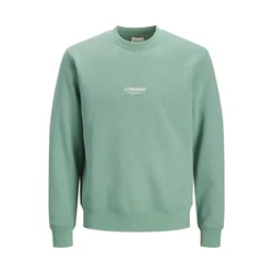 JACK & JONES Majica JJESOHO pastelno zelena/bela