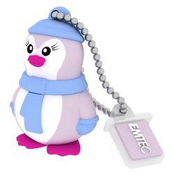 USB 2.0 Flash drive 16GB EMTEC M336 Lady Penguin