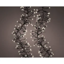 Lumineo Lampice za jelku, 14 m, 1512 lampica, Cluster spoljne LED, Svetlo toplo belo, 8 funkcija