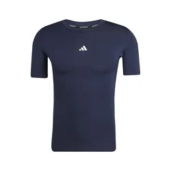 ADIDAS PERFORMANCE Funkcionalna majica TECHFIT Compression Training mornarska / bela