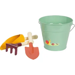 Komplet ročnih lopat z vedrom Tiny Garden - 1 set.