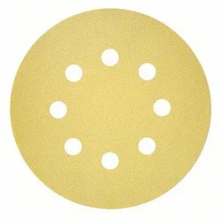 Brusni papir Bosch C450 125 mm, 8 rupa G240 50/1 Standard
