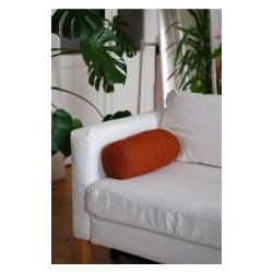 Aberto Design Ukrasni jastuk Teddy Roller, 50x14x14 cm, Narandžasti