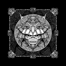 Šal IRON MAIDEN - SENJUTSU SAMURAI EDDIE - RAZAMATAZ - B102