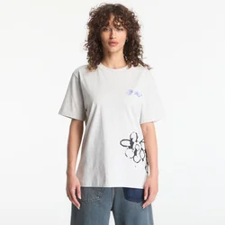 Majice Off-White Metal Flowers Regular S/S Tee UNISEX Grey Melange M