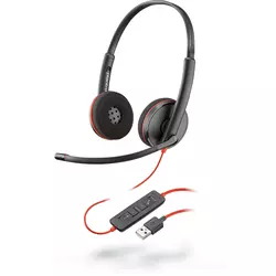 PLANTRONICS slušalice BLACKWIRE C3220 USB (Crne)