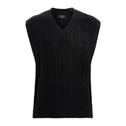 AllSaints Pulover črna