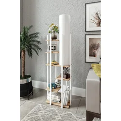 Opviq Podna lampa Vogue, 160 cm, E27, Bela