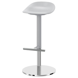 JANINGE Barska stolica, siva, 76 cm