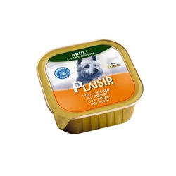 PLAISIR Pašteta za pse piletina 150g