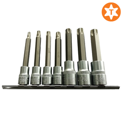 Set nasadnih Torx nastavkov 3/8 in 1/2 - T30 - T70 JBM