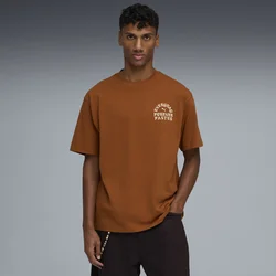 PUMA.NOW Tee Men, Clothing, Teak, M
