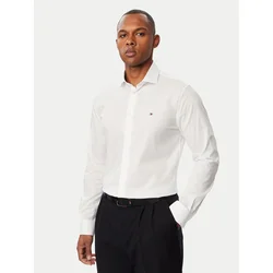 Tommy Hilfiger Srajca MW0MW44710 Bela Slim Fit