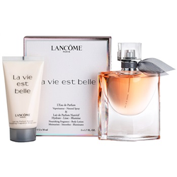 LANCOME La Vie Est Belle darilni set III. parfumska voda 50 ml + losjon za telo 50 ml