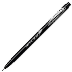 Liner, 0,4 mm, BIC Intensity, črn