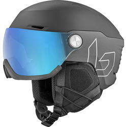 KACIGA BOLLE V-RYFT PURE black coal matte-photochromic blue