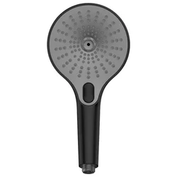 Inter Ceramic Tuš ručica, 3 funkcije, 13cm, Crna