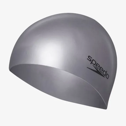 Speedo Plain Moulded Silicone Cap