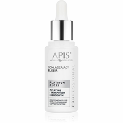 PLATINUM GLOSS Serum za lice za podmlađivanje sa tripeptidom platine i bakra 30ml |APIS COSMETICS| Kozmo