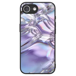 ULTIMATE CASE za Apple iPhone 16e - Iridescent bubbles