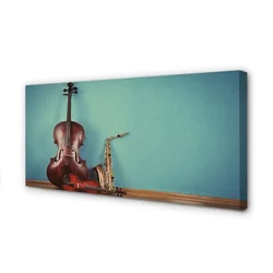 tulup.si Slika na platnu Violina trobenta 125x50 cm