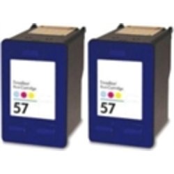 ezPrint - Komplet tinta ezPrint za HP C6657AE nr.57 (boja), dvostruko pakiranje