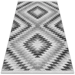 Decormat PVC podloga Sivi geometrijski vzorec 120x180 cm