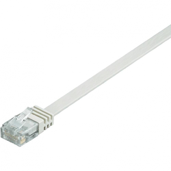 RJ45 mrežni kabel CAT 6 U/UTP[1x RJ45 utikač - 1x RJ45 utikač] 5 m bijeli visokoelastični