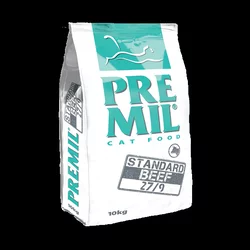 PREMIL Suva hrana za odrasle mačke sa ukusom govedine, 10 kg